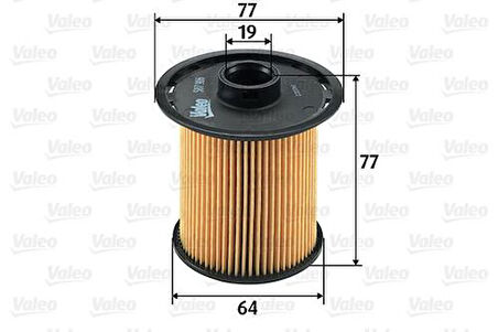 Valeo 587916 Yakıt Filtresi Mazot Renault Clio II 1.9 D 7701206119