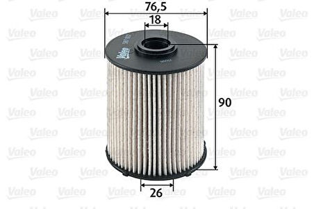 Valeo 587922 Yakıt Filtresi Mazot Mercedes C-Serisi W202 C 200 CDI 202.134-C-Serisi W202 C 220CDI 202.133 6110900051