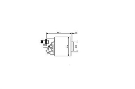 Valeo 594271 Marş Otomatiği 12V Valeo Tip W203 00-07 W210 96-02 Vito 97-03 Sprinter 00-05 182698