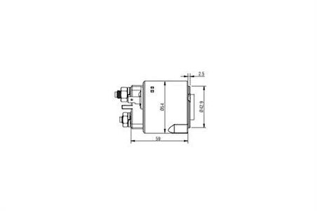 Valeo 594288 Marş Otomatiği Elektromanyetık D7E0 8200369521