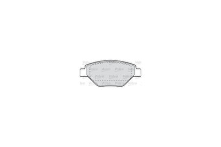 Valeo 598557 Fren Balatası Ön Megane II 1.4 16V K4J 410609192R