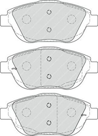 Valeo 670334 Ön Balata C3 II 1.1.1.4 1.4HDI 1.6 VTI 1.6HDI 09 DS3 1.4 VTI-1.6 VTI 1.6HDI 09 13 1607083180