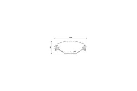Valeo 670419 Ön Fren Balatası Cıtroen C5 1.6Hdı 1.8 16V 2.0I 16V 00>