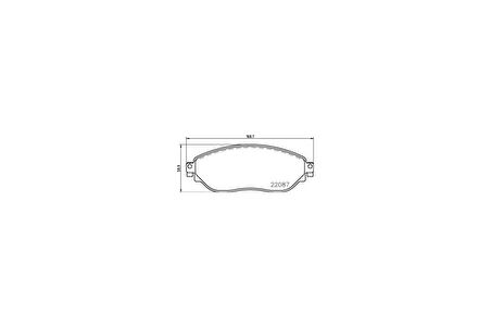 Valeo 670485 Fren Balatası Ön Nissan Nv300 1.6D 09 16- Renault Trafic 1.6D 06 14- 4423332