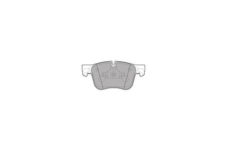 Valeo 671599 Ön Fren Balatası Peugeot 308 II 13-Citroen C4 Picasso II 1609898580