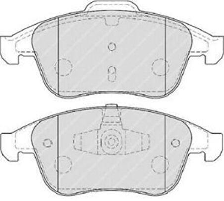 Valeo 671739 Ön Fren Balatası Laguna III 2.0 16V 2.0 16V Hı Flex 2.0T 16V 2.0DCI 07- 410607585R