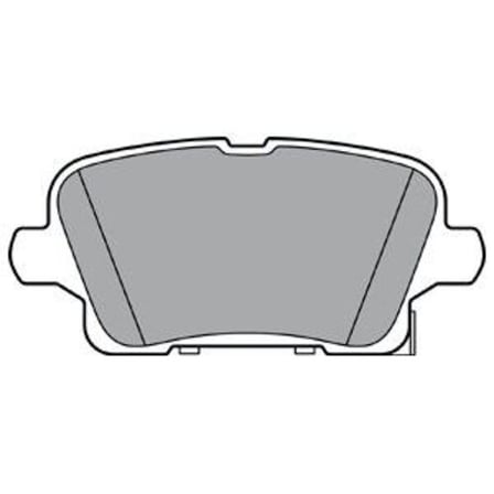 Valeo 671815 Arka Balata Insignia B 2017 17 13517694