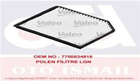 Valeo 698173 Polen Filtresi Laguna I Tüm Modeller 7700834816