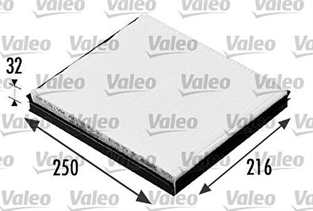 Valeo 698685 Polen Filtresi Polo 07 Cordoba Ibiza IV 02 09 Ibiza V 09 1.2 1.4 1.4 16V 1.4TDI 1.8T 1.9TDI 6Q0820367B