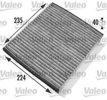 Valeo 698778 Polen Filtresi Karbonlu ML-Serisi W163 98-04 1638350047