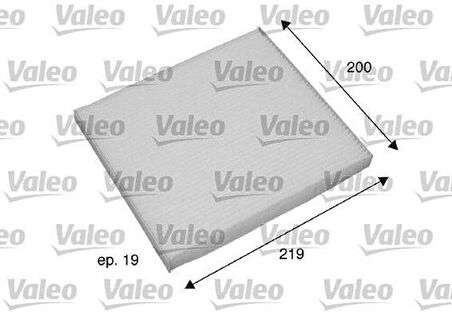 Valeo 698795 Polen Filtresi Toyota Corolla 2003-2007 Verso 2002-2004 Avensis 2003-2007 8856802030