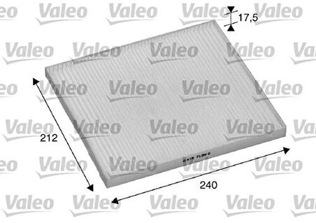 Valeo 698895 Polen Filtresi Kia Cerato 2004-Sorento 2009-Carnival 05- 971332F000