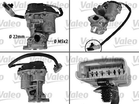 Valeo 700420 EGR Valfi Sol 368Dt Range Rover III L322 3.6 D 06-12 Range Rover Sport I L320 3.6 06-12 LR018322