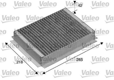 Valeo 715504 Polen Filtresi Karbonlu Jaguar XJ X350 X358 3.0-3.5-4.2 2003-2009 2.7D 2005-2009 2W9319G244AA