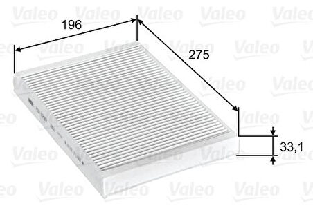 Valeo 715597 Polen Filtresi Freelander 2 L35906 14 R.R Evoque L538 11 19 Discovery Sport L550 14 Jaguar E-Pace 540 17 Volvo XC60 V70 XC70 S80 LR019589