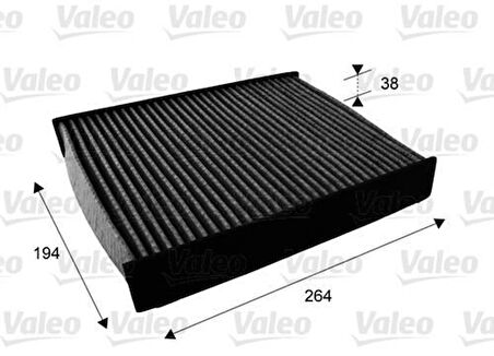 Valeo 715672 Polen Filtresi Megane III Scenic III 1.2 1.4 1.5 1.6DCI Trafic III 1.6DCI Karbonlu 272771128R