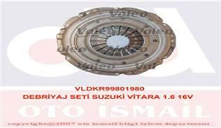 Valeo 801980 Debriyaj Seti Vitara 1.6 16V 90-Szk015 215 5 Kapı VCK803