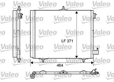 Valeo 814095 Klima Radyatörü C2 C3 C3 II C3 Pluriel C3 III DS3 208 207 P1007 P2007 6455.AL