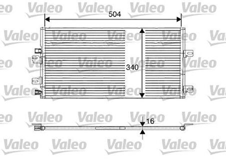 Valeo 817687 Klima Radyatörü Kangoo 1.5 DCI 01-04 8200137650