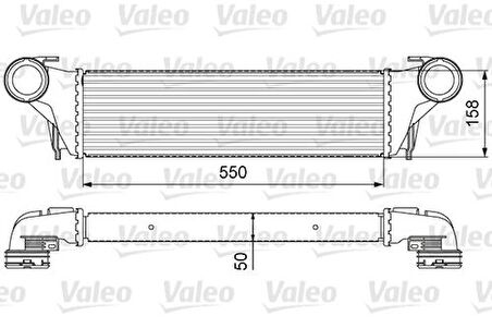 Valeo 818618 Turbo Radyatörü BMW M57N X5 E53 03 06 17517791231