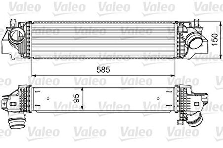 Valeo 818640 Turbo Radyatörü BMW 2 Serisi -X1-X2 Mini Cooper-Clubman-Countryman 17517617598