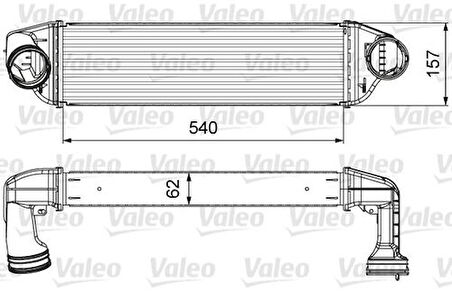 Valeo 818642 Turbo Radyatörü BMW N47 M57N2 E83 05 11 17513453726