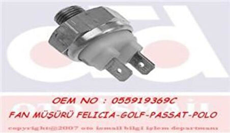 Valeo 819760 Fan Müşürü Felicia Golf IV Passat Polo Felicia Caddy Pick Up 6U0959481E