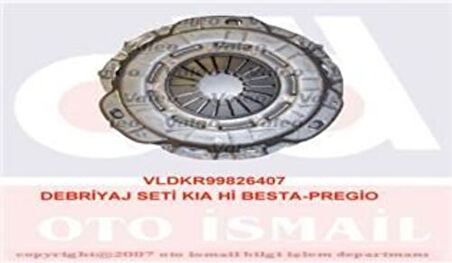 Valeo 826407 Debriyaj Seti Kia Bongo K2700 Pregio 2700 1997-Kd100Kıt KIAKE14