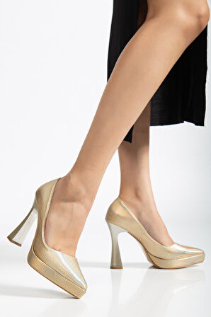 Suins Valen Kadın Platform Topuklu Stiletto Ayakkabı