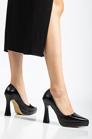 Suins Valen Kadın Platform Topuklu Stiletto Ayakkabı