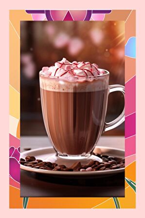 Mim and More Valentine Hot Chocolate - Ahududu ve Çilek Aromalı Sıcak Çikolata 50 Gr