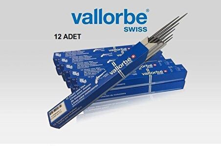 Vallorbe 3/16 Motorlu Testere Eğesi 4.8 mm 12 Adet - Tabanca Eğe