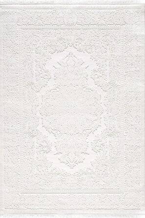 Artemis Halı Vanessa 06150G Krem Klasik Motifli Yün Halı