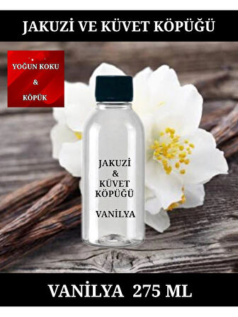 VANİLYA KOKULU JAKUZİ & KÜVET KÖPÜĞÜ YOĞUN KOKU VE YOĞUN KÖPÜK 275 ML.