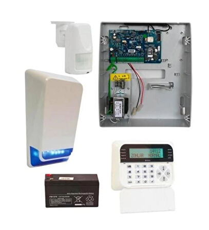 Teknim VAP404PT 4+4 Zonlu Gelişmiş Alarm Seti