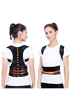 Kamburluk Önleyici Posturex Manyetik Dik Duruş Korsesi Ayarlanabilir Yeni Nesil Dik Durma