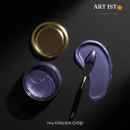 ART IST Sıvı Varak 40 ml - 704 Gökyüzü Çeliği