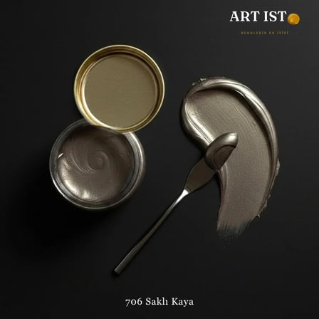 ART IST Sıvı Varak 40 ml - 706 Saklı Kaya