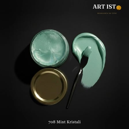 ART IST Sıvı Varak 40 ml - 708 Mint Kristali
