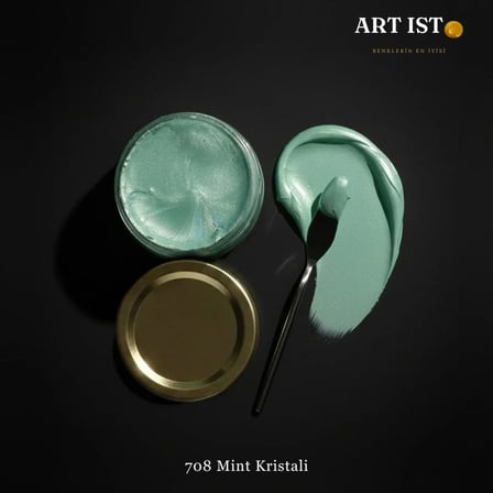 ART IST Sıvı Varak 40 ml - 708 Mint Kristali
