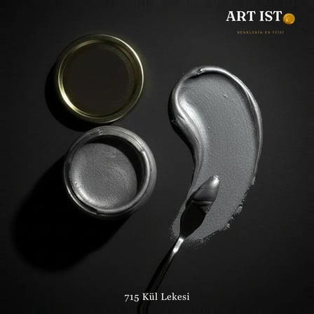 ART IST Sıvı Varak 40 ml - 715 Kül Lekesi
