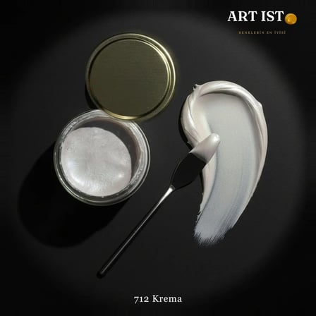 ART IST Sıvı Varak 40 ml - 712 Krema