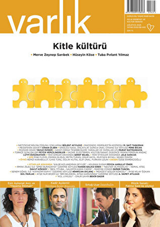 Varlık Dergisi 1415.Sayı Ağustos 2025