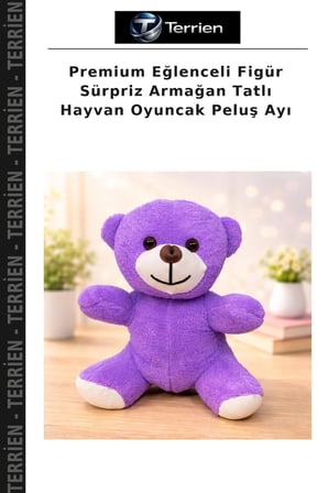 Premium Eğlenceli Figür Sürpriz Armağan Tatlı Hayvan Oyuncak Peluş Ayı