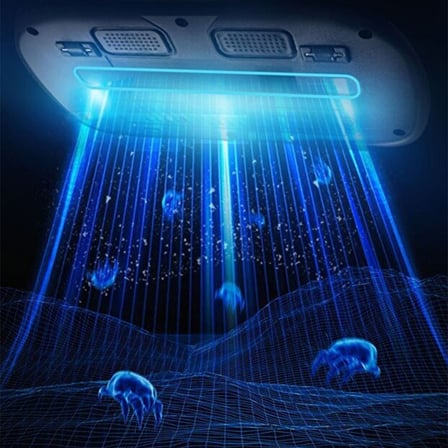 12V 1500mAh Şarjlı Kablosuz Yatak İçin Akar Temizleyici - Yatak Temizleme