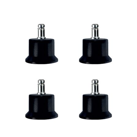 Bekleme Bingo Ayak Geçmeli Pimli - 50MM - Siyah 11MM HKS282 - 4 Adet
