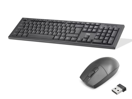 Kablosuz Klavye Ve Mouse Seti Usb - Siyah KM210B/38