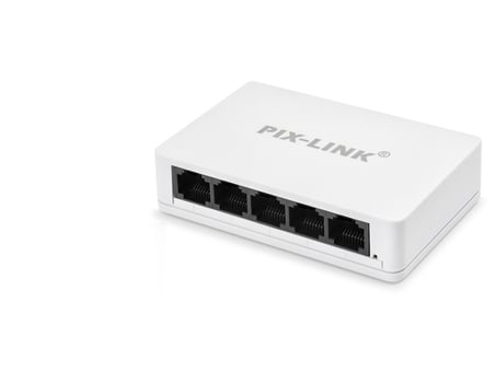 Gigabit Ethernet Switch 5 Port - Beyaz LV-GS05