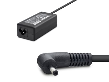 19V 2.37A 45W Laptop Adaptörü - 3.0X1.1Mm - Asus Samsung Uyumlu - Siyah HD799