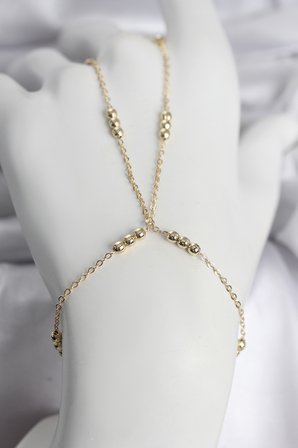 316L Çelik Top Zincirli Gold Renk Kadın Şahmeran TJ-SN745